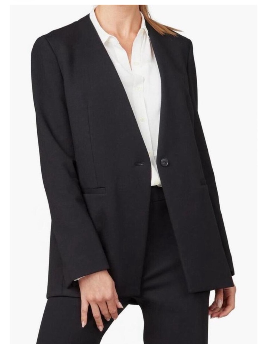 SPANX Perfect Collarless Blazer Black